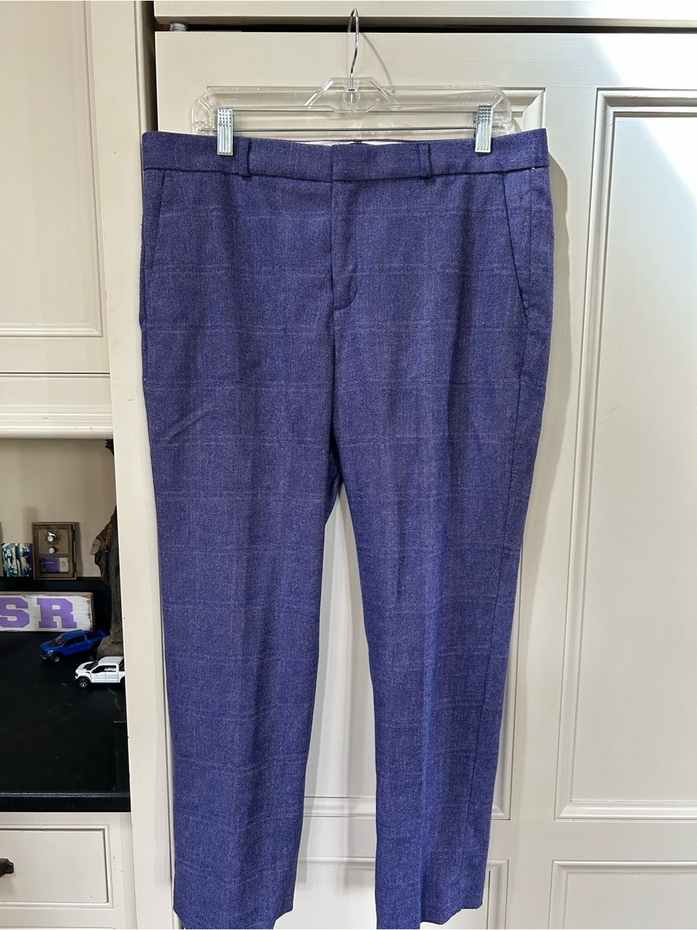 Purple Tweed Women’s  Banana Republic Dress Pants - Classic Tailored Fit